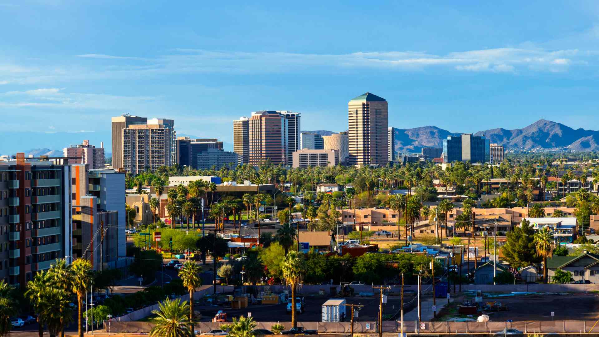 general view of Scottsdale AZ
